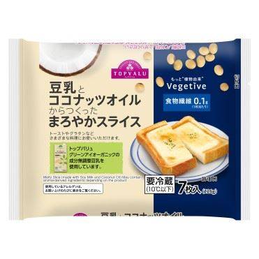 トップバリュ 豆乳とココナツオイルでつくったまろやかスライス 126g4549414211825