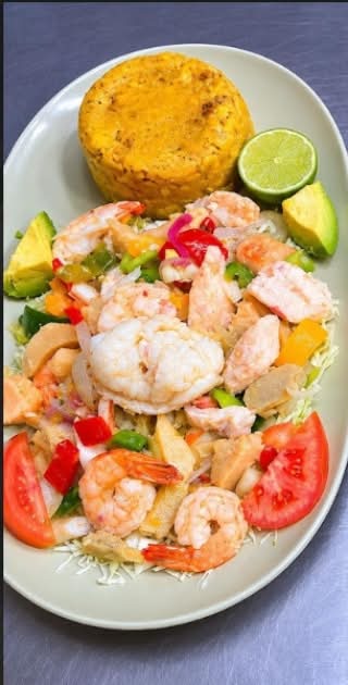 Ensalada de Camarones