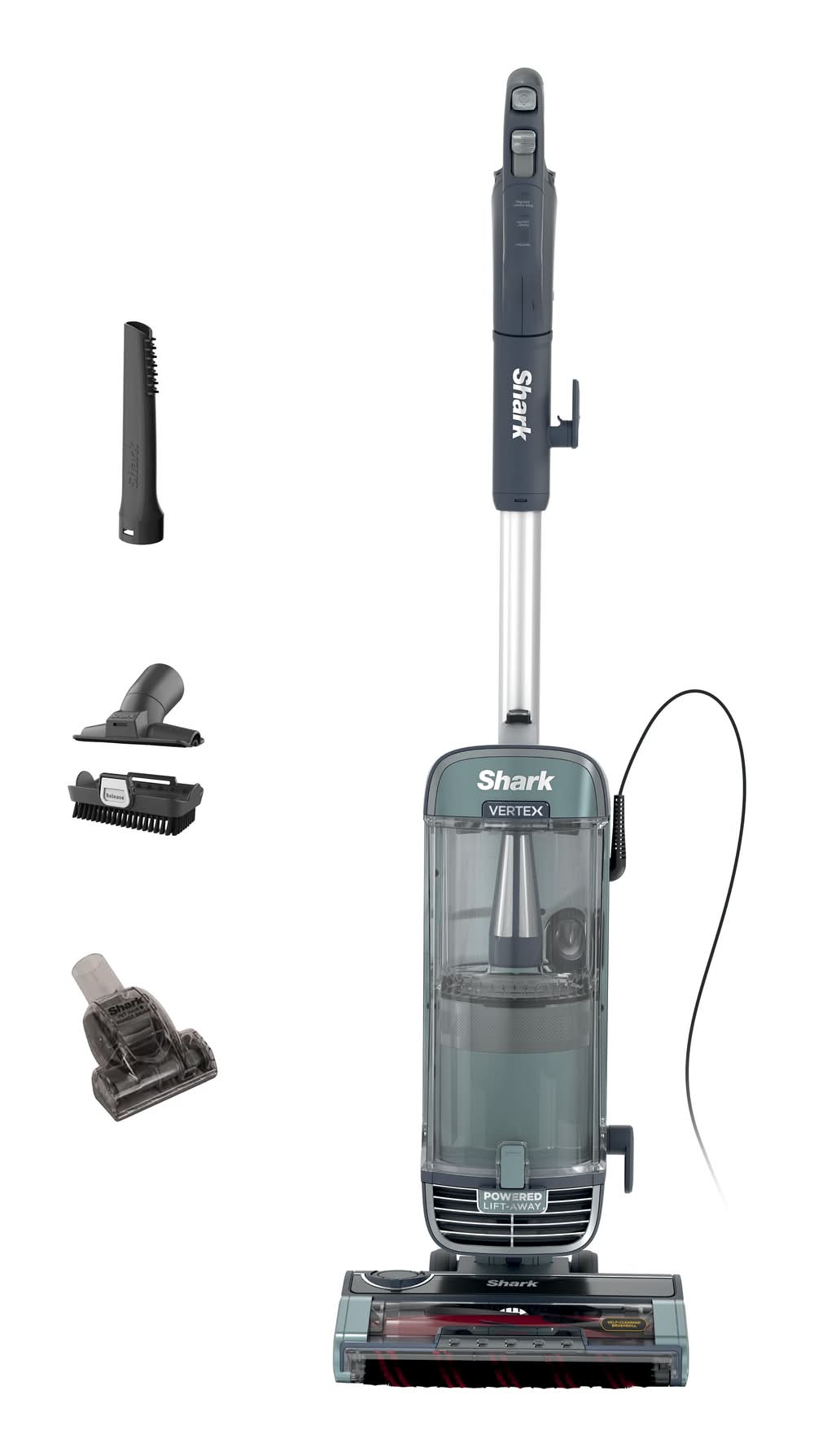 Shark - Vertex Pet Powered Lift-Away Upright Vacuum - Hawaiian Grey