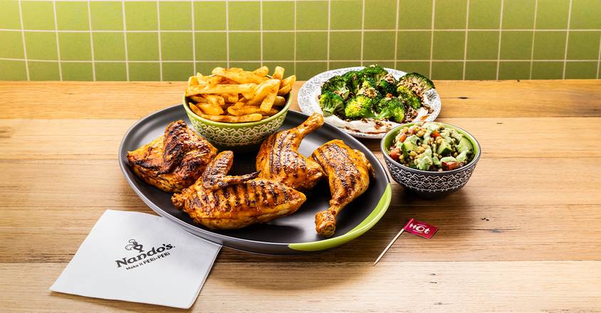 Whole PERi-PERi Chicken + 3 Large Sides