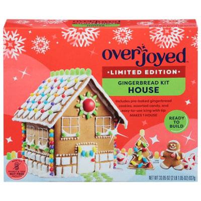 Overjoyed Gingerbread House Kit - Each