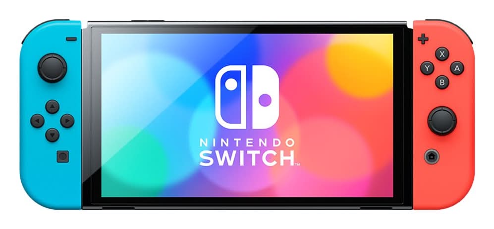 Target - Nintendo Switch Oled Model Cansole With Joy-Con, Neon Red