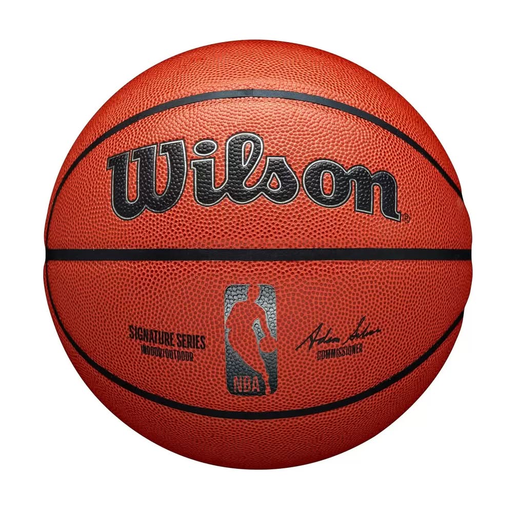 ウィルソン NBA ﾊﾞｽｹｯﾄﾎﾞｰﾙ 7号球屋内外両用 合成皮革