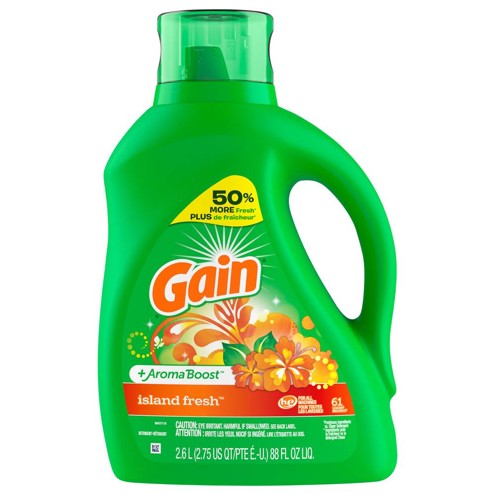 Gain Liquid Laundry Detergent (88 fl oz)