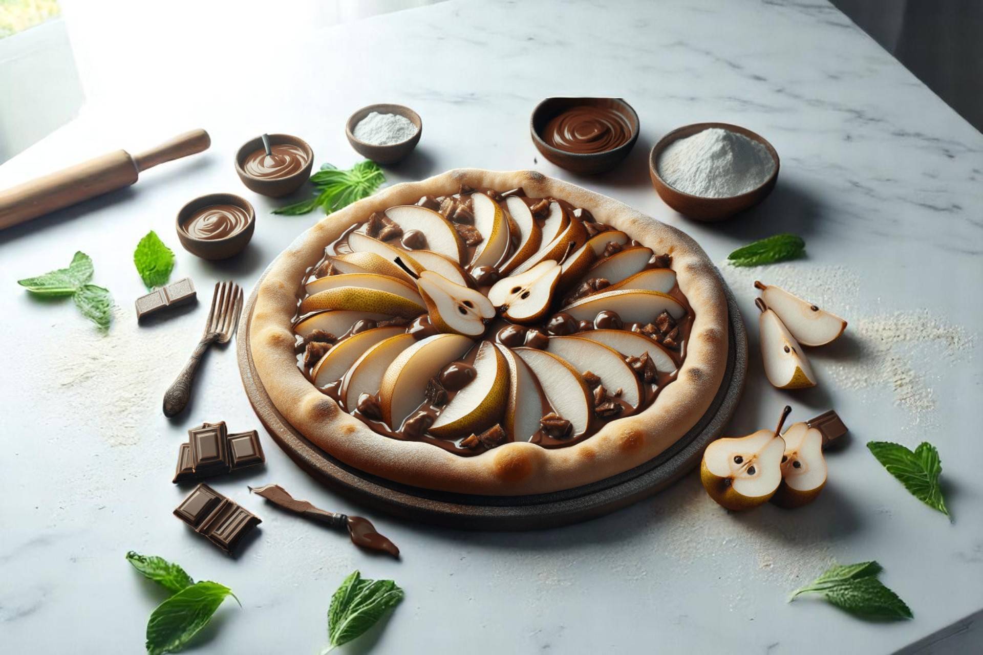 🍕Poire et Choco