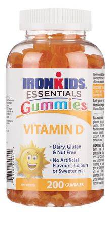 Ironkids Vitamin D - 200 Gummies