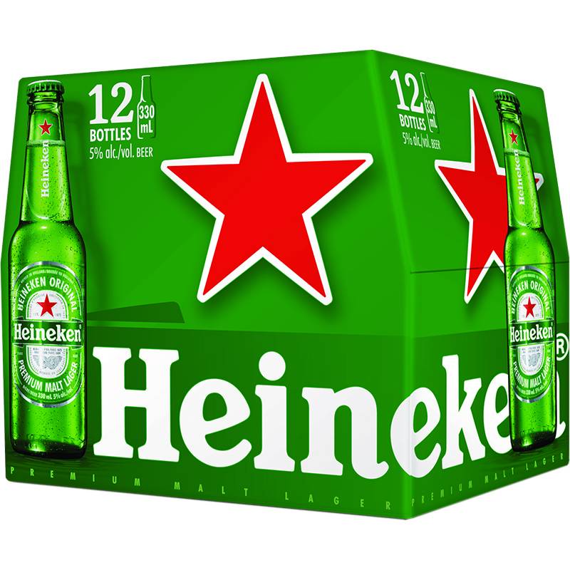 Heineken 24pk 12oz Btl 5.0% ABV