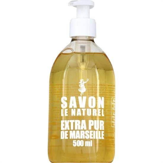 Savon Liquide Extra Pur de Marseille SAVON LE NATUREL - le flacon de 500mL
