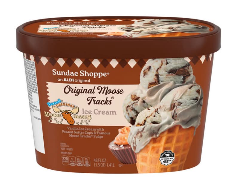 Sundae Shoppe Moose Tracks Ice Cream