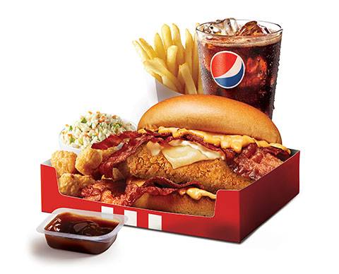 Bacon & Cheese Big Crunch Ultimate Box Meal