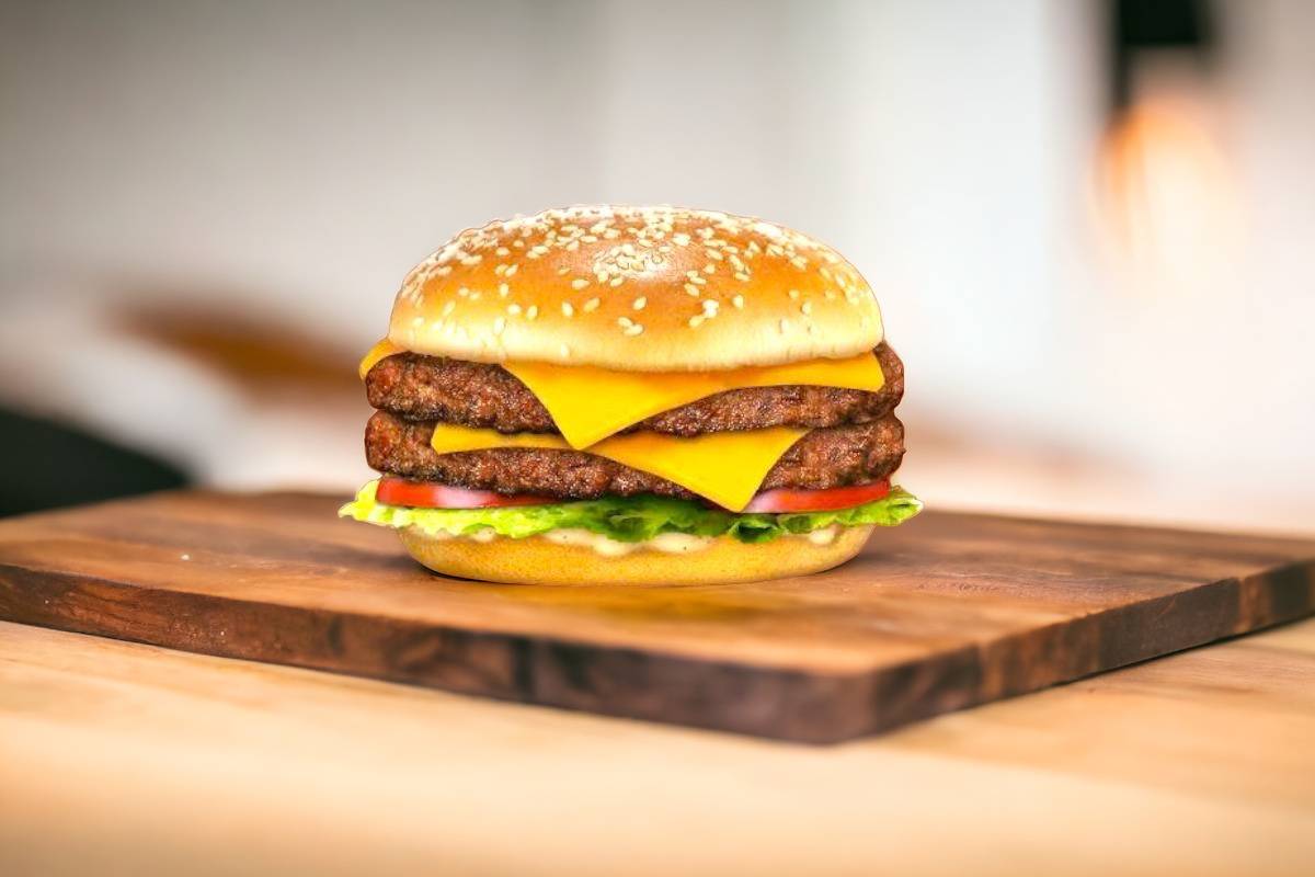 Double cheeseburger