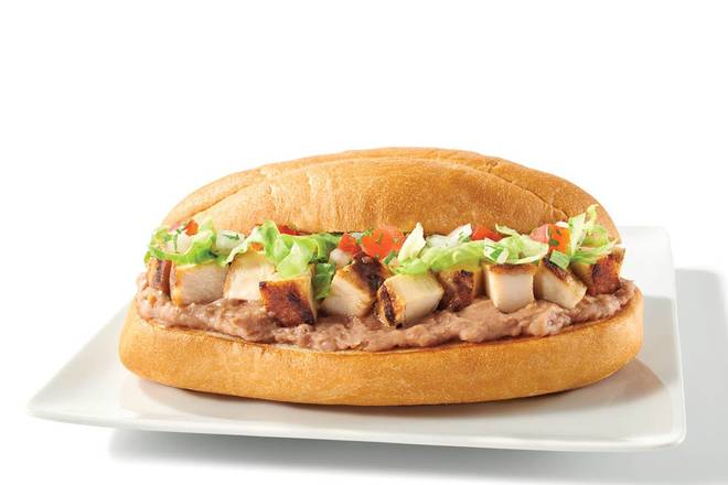 10. Chicken Fajita Torta