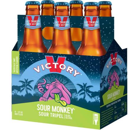 Victory Brewing Sour Monkey 6x 12oz Bottles