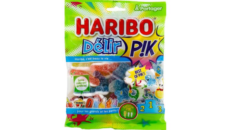 Haribo Bonbons Délir'Pik Le sachet de 275g
