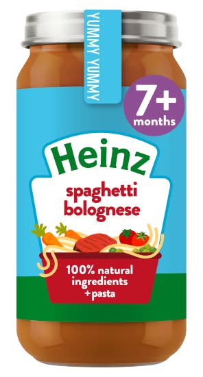 Heinz 7+ Months By Nature Spaghetti Bolognese (200g)