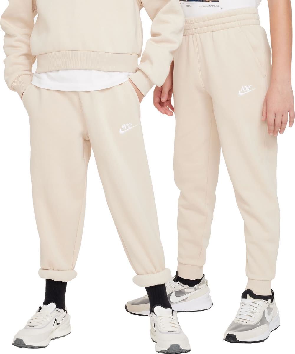 Nike All Kids Fit Sportswear Club Fleece Joggers (Sanddrift, XL)