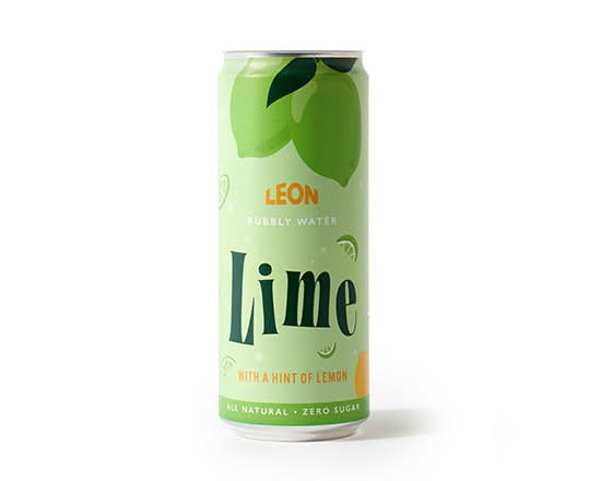 Lime Bubbly Water