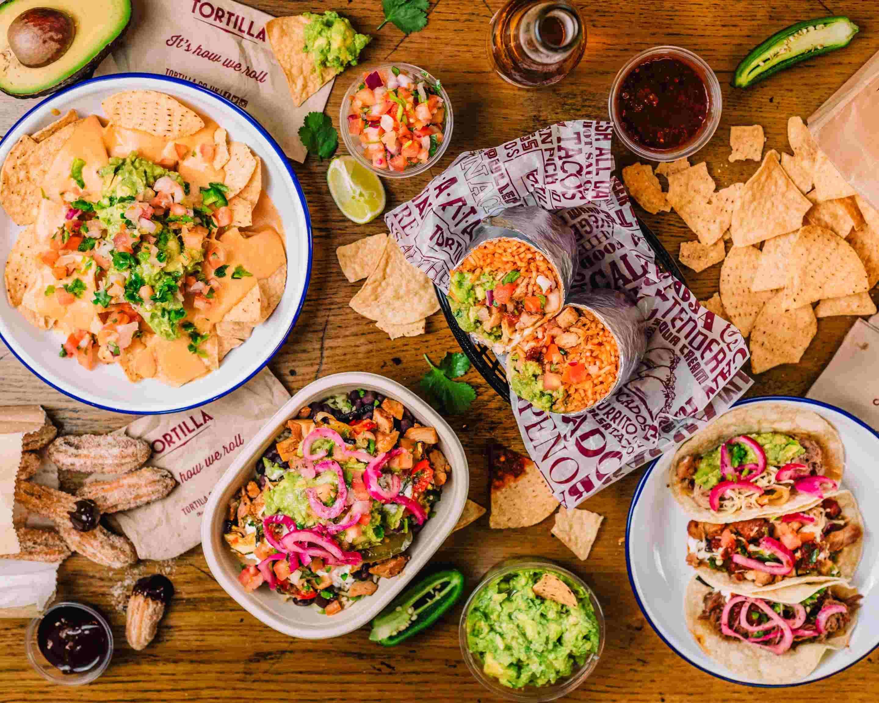 Tortilla Fresh Burritos (Bracknell) Menu Takeaway in London