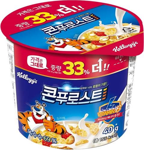 東尼香甜玉米片４０ｇ杯裝