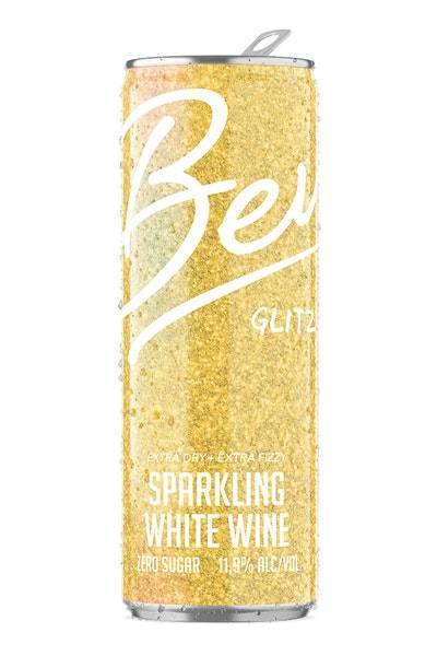 Bev Glitz California Sparkling White Wine (8.5oz can)