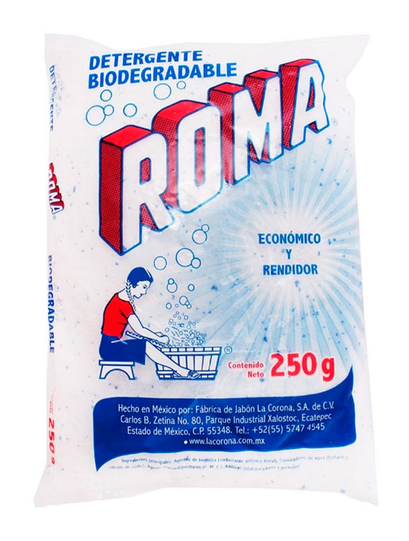 Roma · Detergente biodegradable en polvo (250 g) | Postmates, image size:810x1070