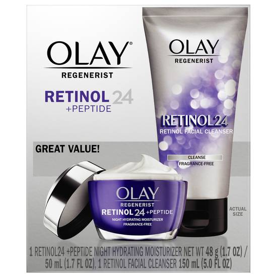 Olay Hydrating Moisturizer/Facial Cleanser