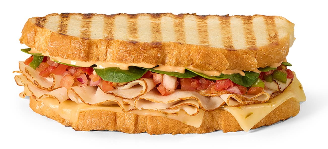 Custom Oven Roasted Turkey Panini