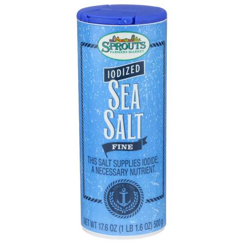 Sprouts Iodized Fine Sea Salt