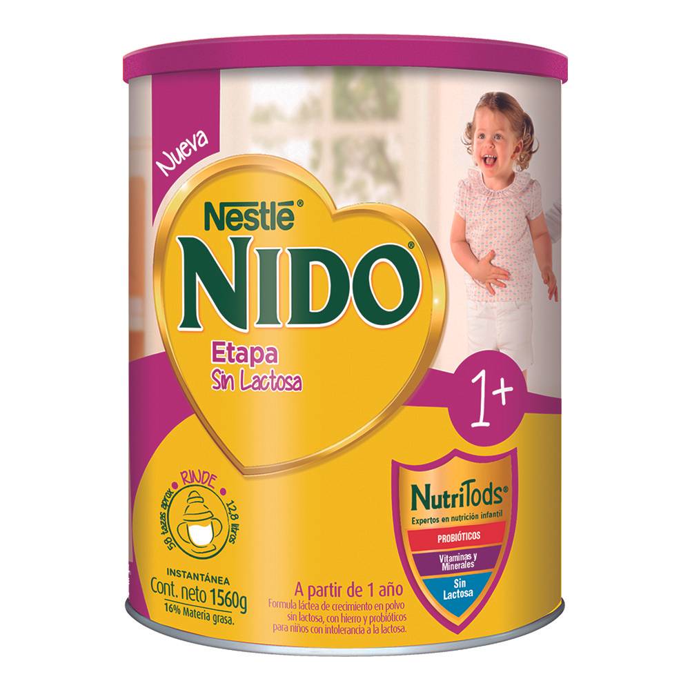 Nido 1+ Sin Lactosa 1,56k