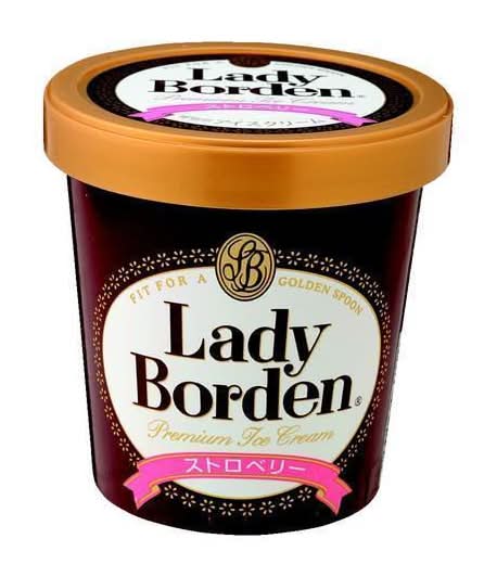 ロッテ レディーボーデン パイント ストロベリー (470mL)