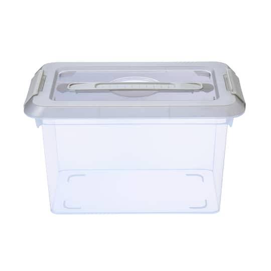 6.2Qt. Storage Bin With Lid By Simply Tidy