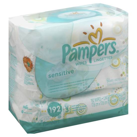 Pampers Wipes ( 3 ct)