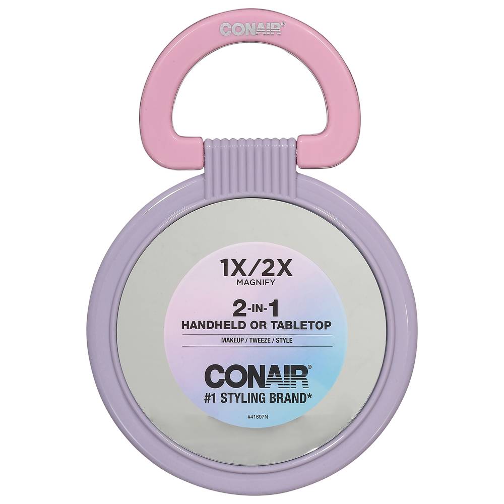 Conair Round Stand or Handheld Desktop Mirror