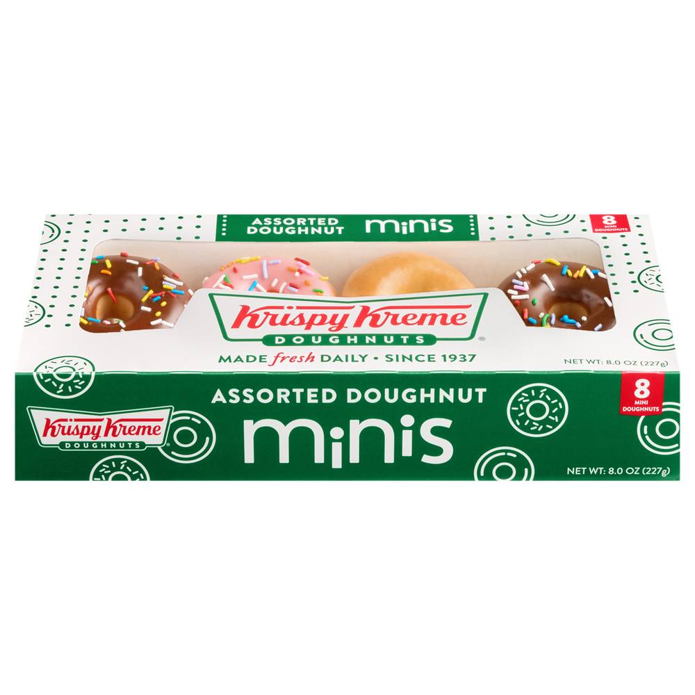 Krispy Kreme Mini Doughnuts, Assorted (8 oz, 8 ct)