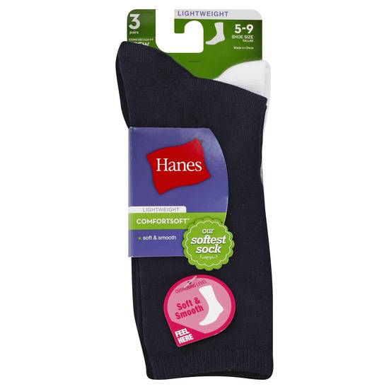 Hanes Soft & Smooth Socks (black), Delivery Near You