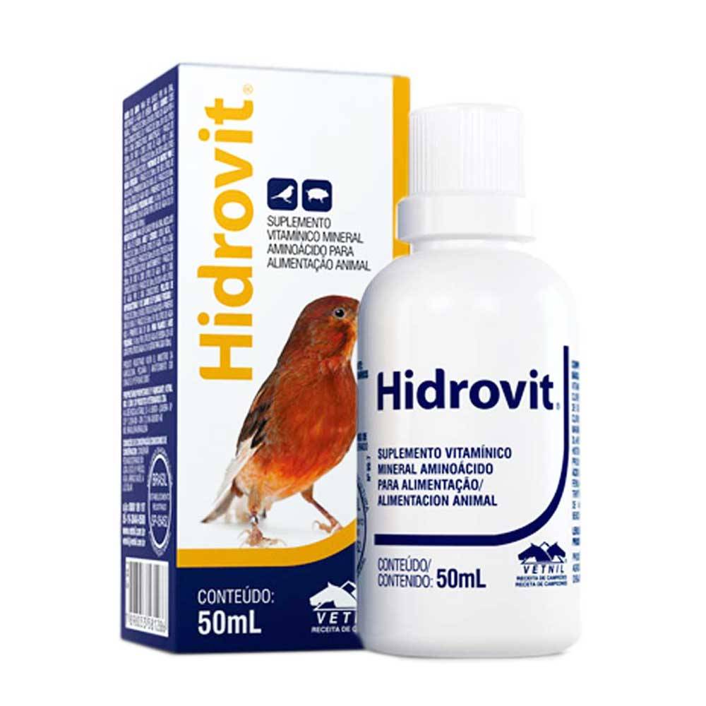 Vetnil hidrovit ventil para pássaros roedores (50ml)