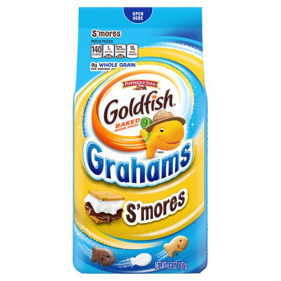 Goldfish S'mores Baked Graham Snacks