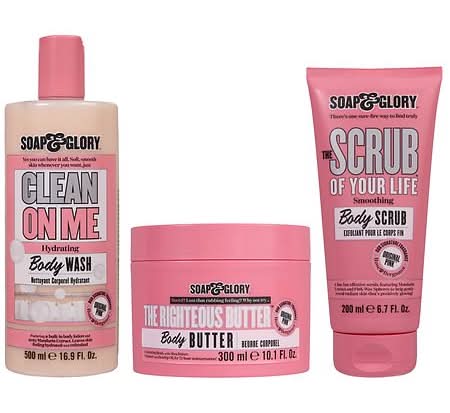Soap & Glory A Moment To Bloom Full Size Giftset (33.7 fl oz, 3 ct)