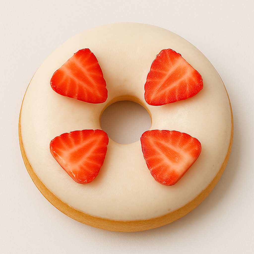 Donut Fraise