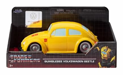 Licensed Pullback Car Toy Bumblebee Volkswagen Beetle