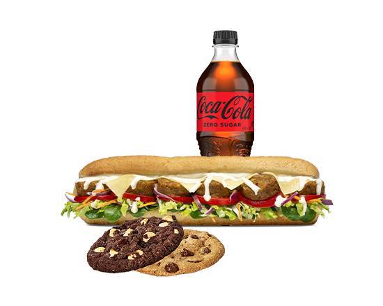 Smashed Falafel Subway Footlong® Combo