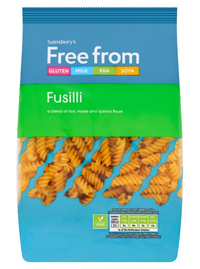 Sainsbury's Free From Fusilli Pasta (500g)