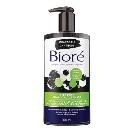 Bioré Deep Pore Charcoal Cleanser (200 ml)