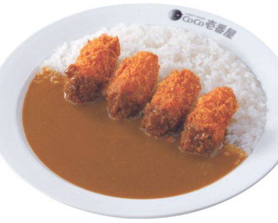 カキフライカレー Fried oyster curry