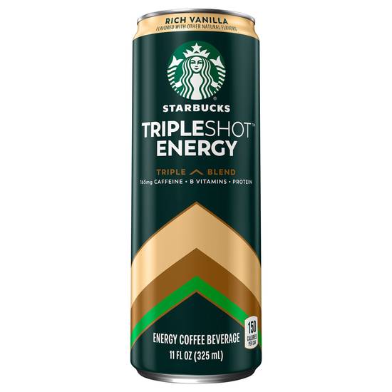Starbucks Tripleshot Energy Coffee Beverage (11 fl oz) (rich vanilla)