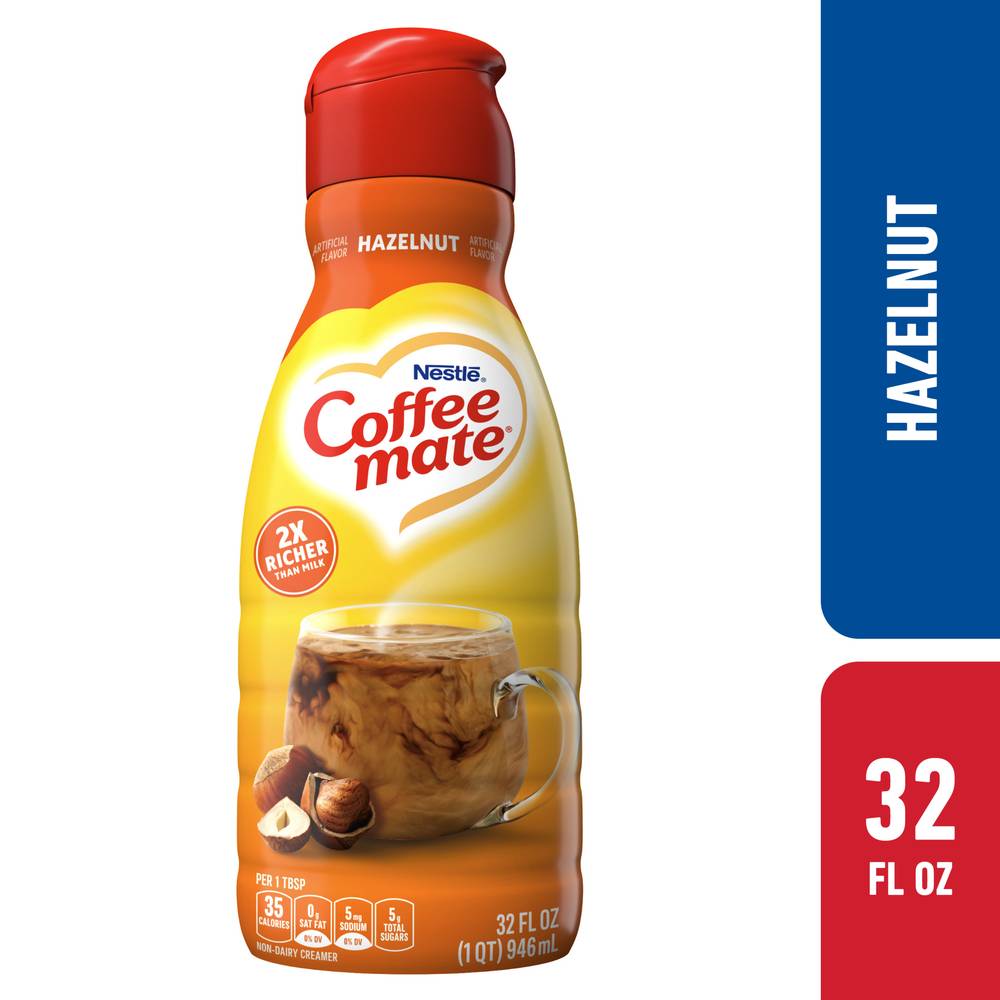 Coffee Mate Coffee Creamer, Hazelnut (32 fl oz)