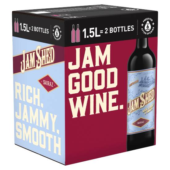 Jam Shed Shiraz Wine (1.5L)