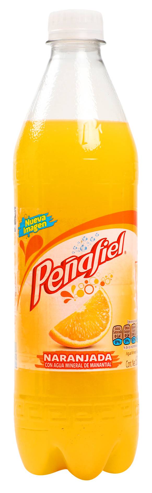 Peñafiel · Agua mineral saborizada, naranja (600 ml)