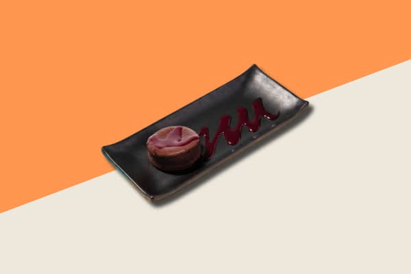MOELLEUX CHOCO - COULIS FRUITS ROUGES