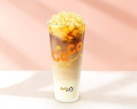 粉角鮮奶茶 Balck Tea Latte with Gem Boba